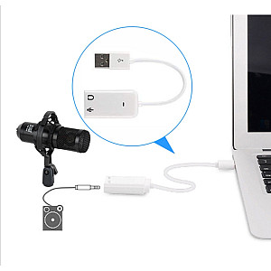 X2U BM800 Condenser Microphone Studio for webcast live recording 